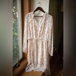 Draper James RSVP white floral dress